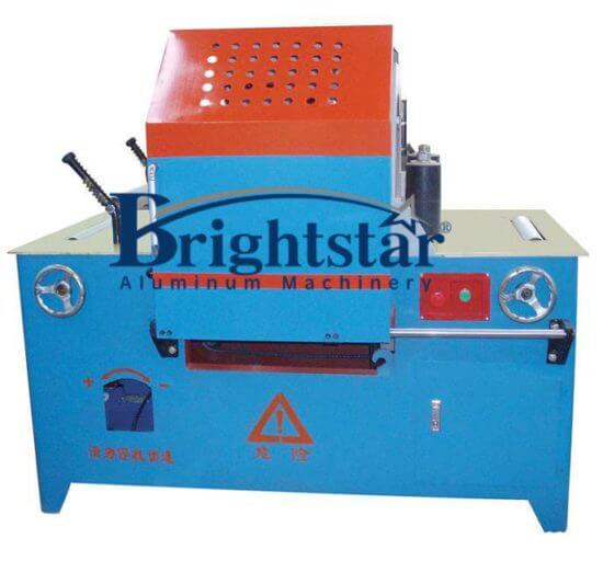 Aluminium profile wrapping machine