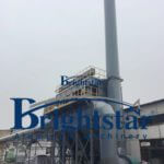 Bag impulse dust collector system in local aluminum melting workshop