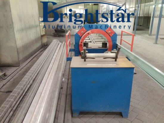 Aluminum profile packaging machine project