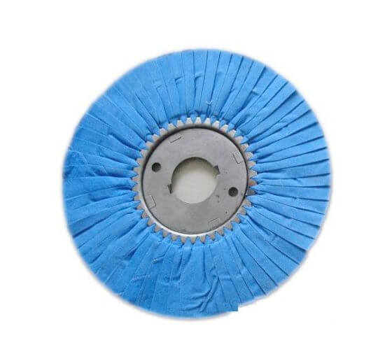 Cloth polishing wheel