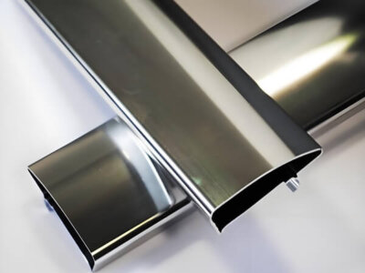 What is the difference between mechanical polishing and chemical polishing aluminum profile